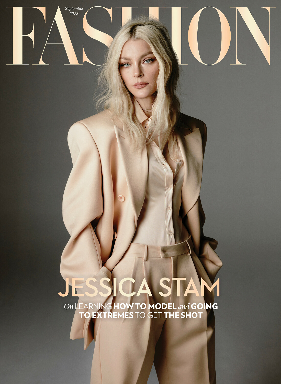 Jessica Stam sfilata di moda