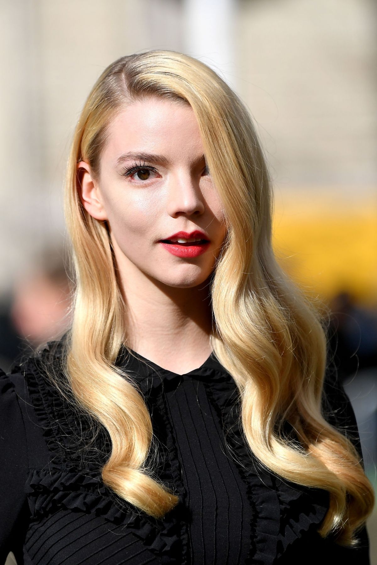 Anya Taylor-Joy en la presentación