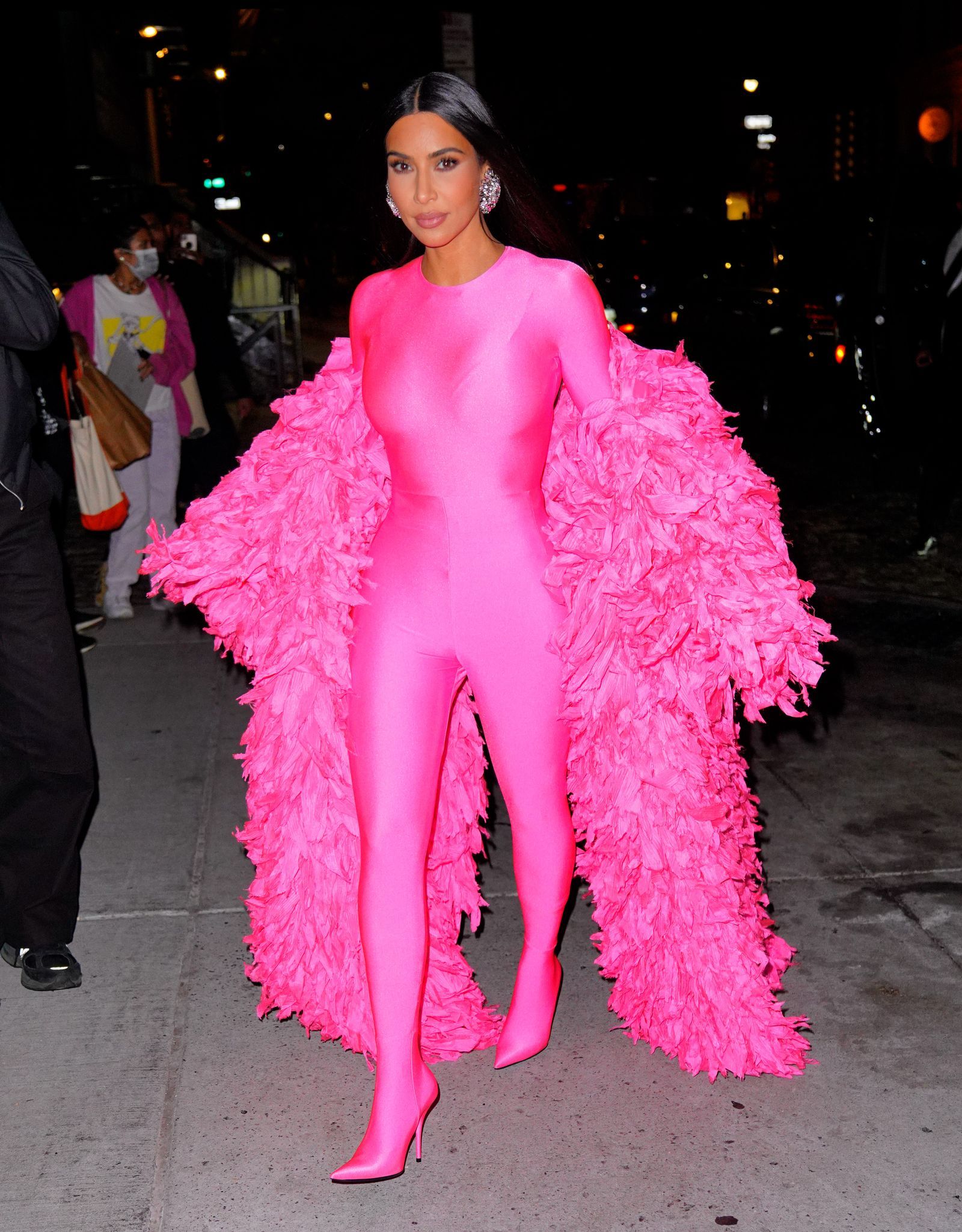 Kim Kardashian en un look impactante